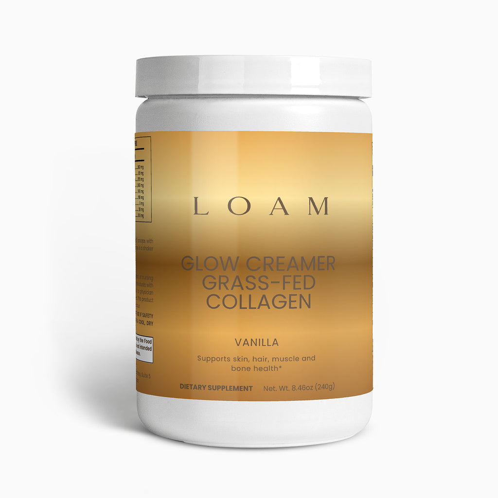 Glow Creamer Grass-Fed Collagen (Vanilla)