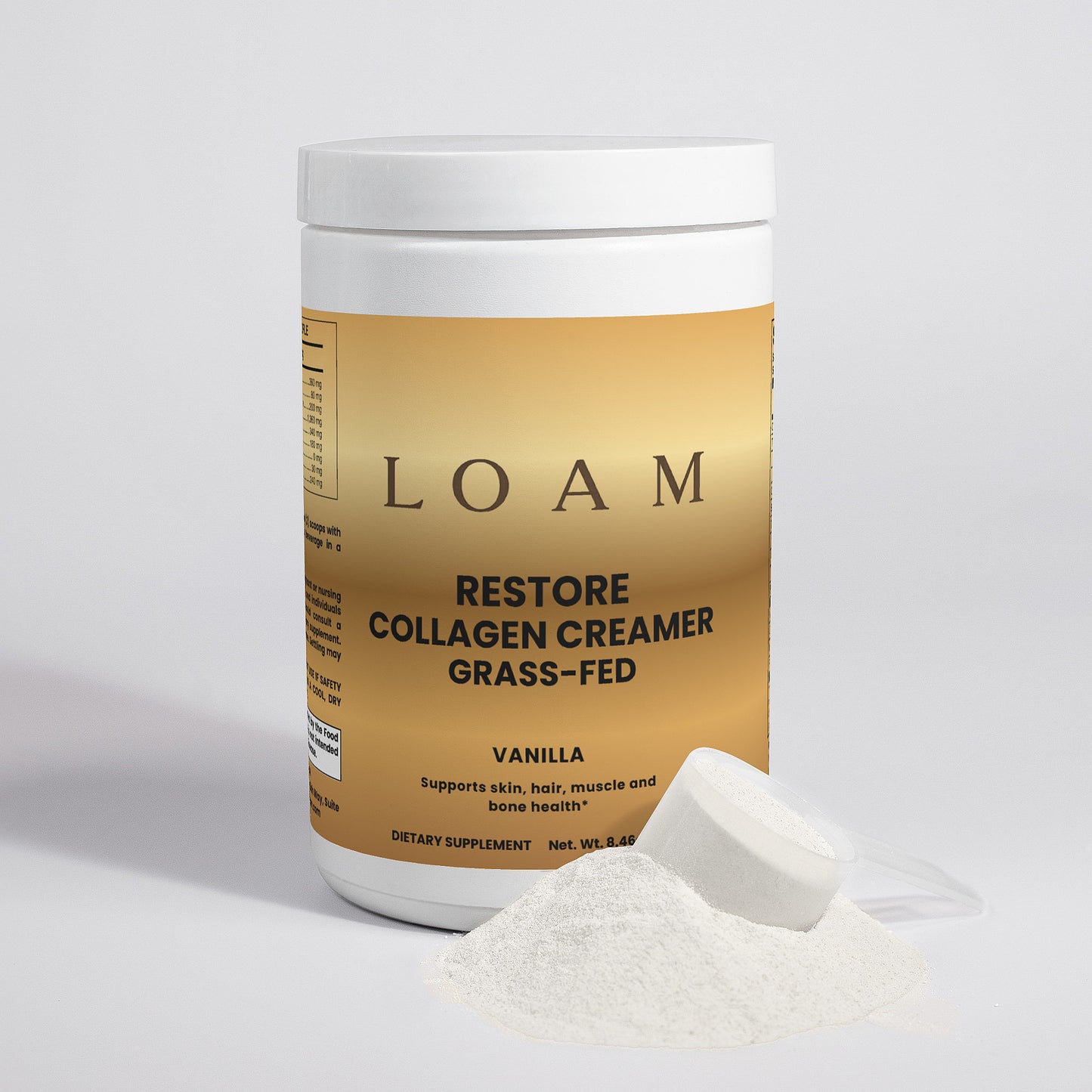 Restore Collagen Creamer Grass-Fed (Vanilla)