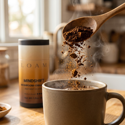 LOAM Mindshift Mushroom-Enhanced Instant Coffee