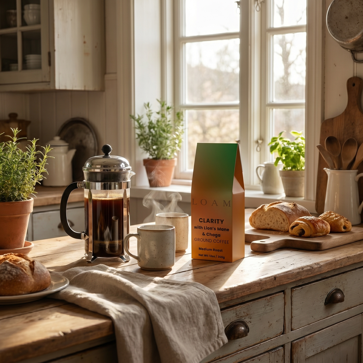 LOAM Clarity Ground Mushroom Coffee