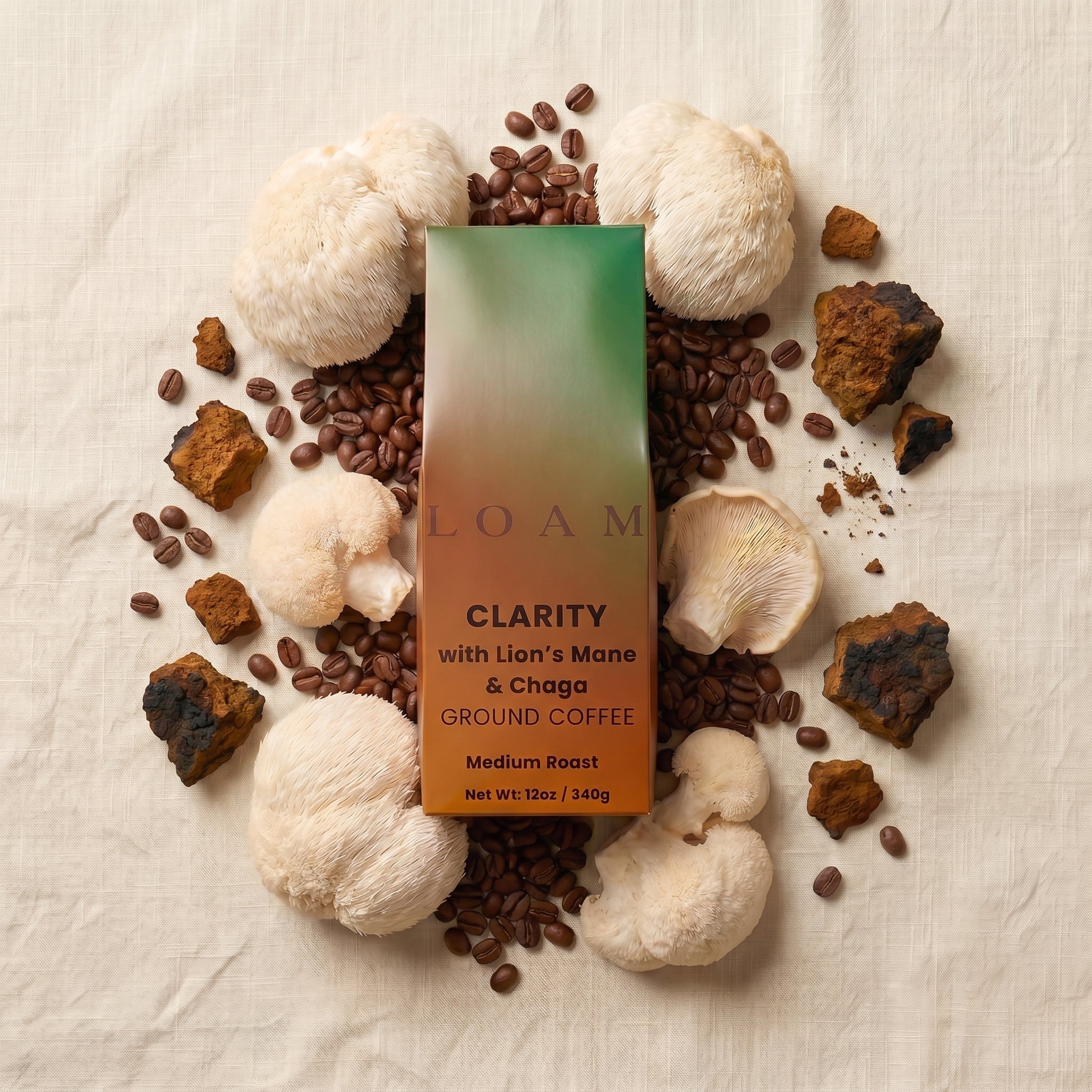 LOAM Clarity Ground Mushroom Coffee